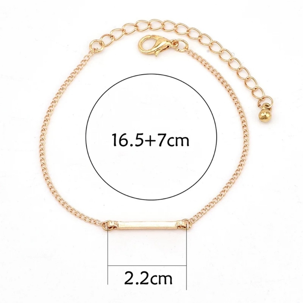 💎✨ Gold Bracelet Set - Picture 5 of 5
